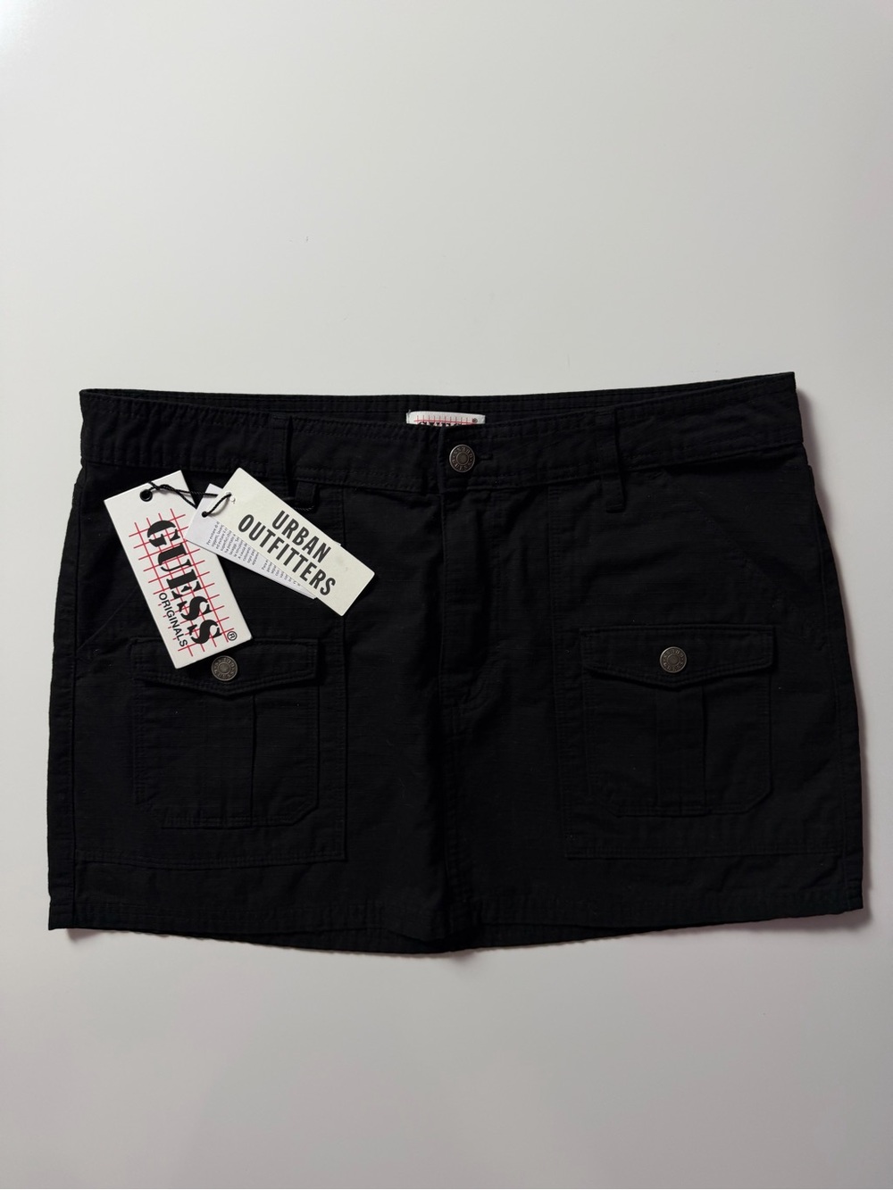 NWT Guess x Urban Outfitters Mini Skirt, Black, Size 31